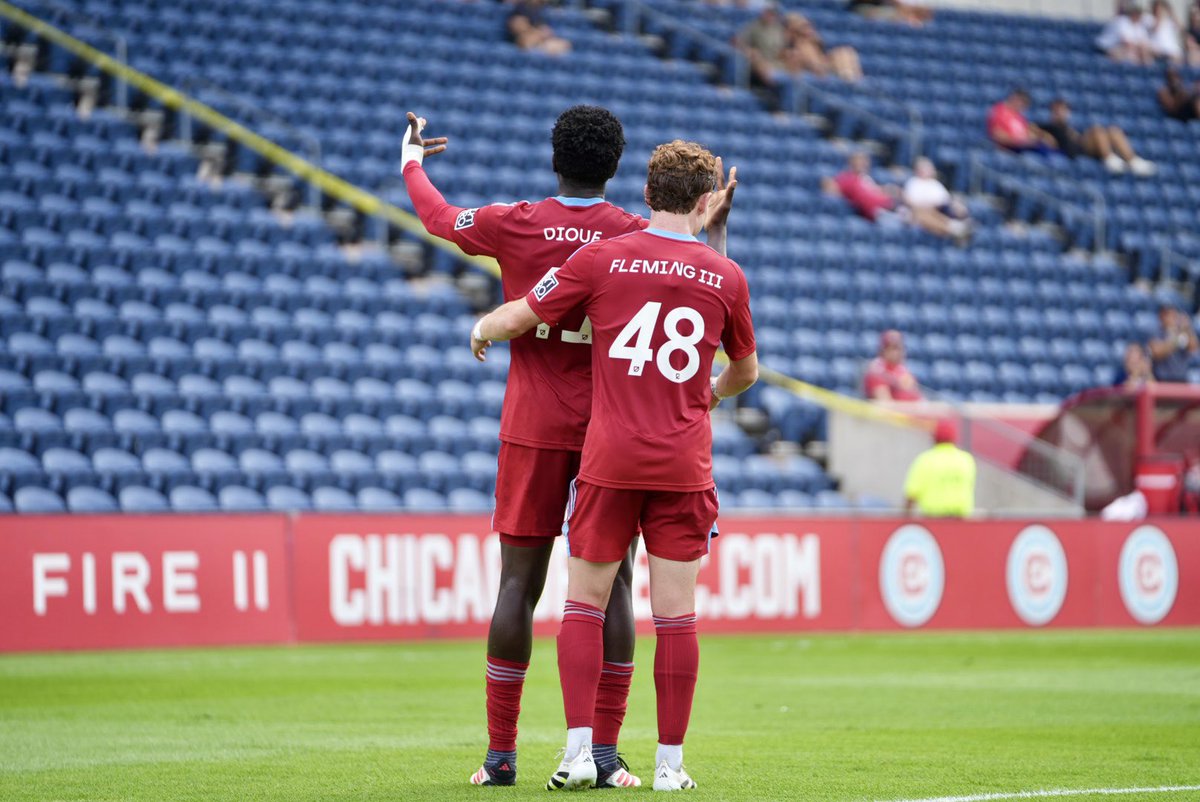 amcalabrese12's tweet image. Jean Balpha Diouf scores, and points to a visiting Christian Koffi in the crowd.
It’s Diouf’s fifth goal of the season — he’s tied for second on the team just behind Shokalook.
#cf97 #vamosfire