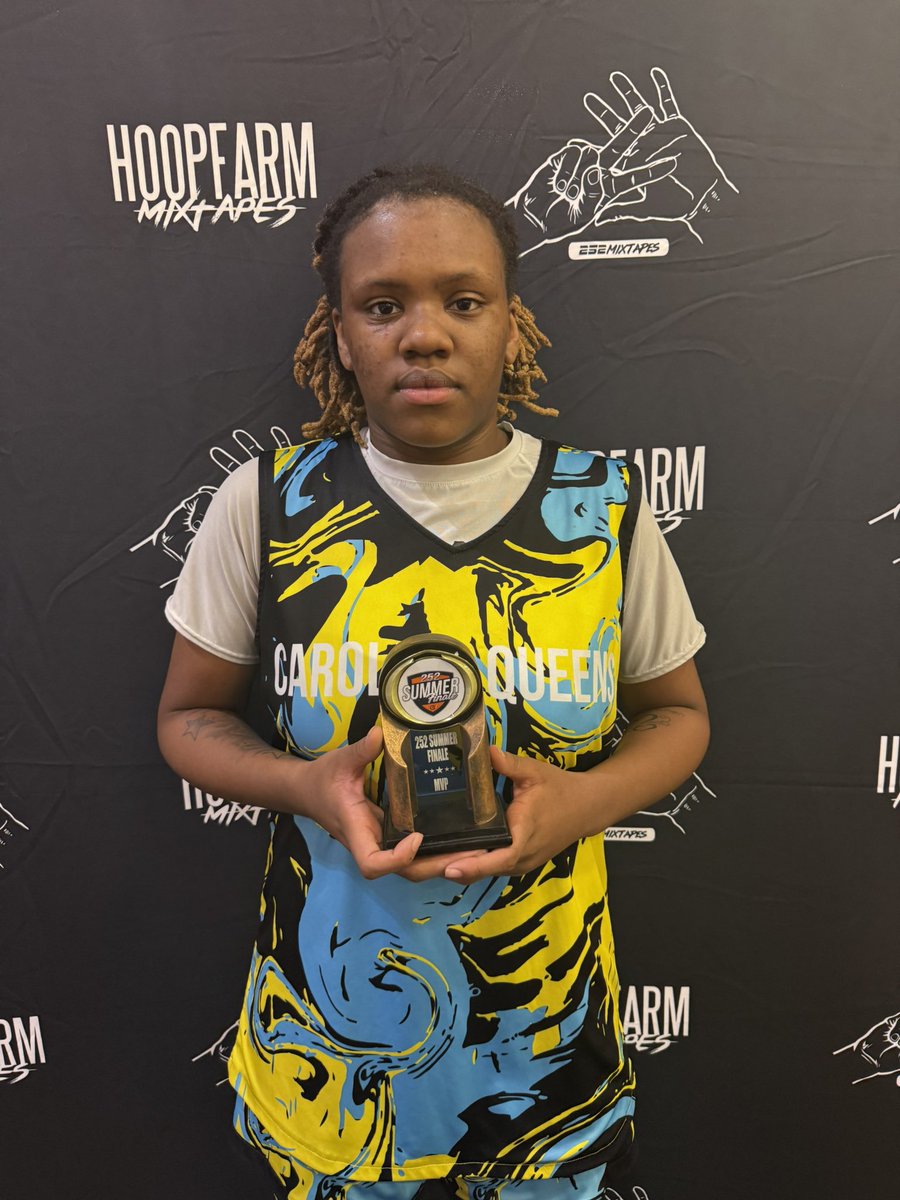 252Mixtapes's tweet image. #252SummerFinale
2027 GIRLS CHAMPIONSHIP
Carolina Queens 67
Team 252 Lady Hurricanes 2027 56
Arianna White 21
Mia Jones 15
Ke’Myia Young 28
Dazhiya Everette 12