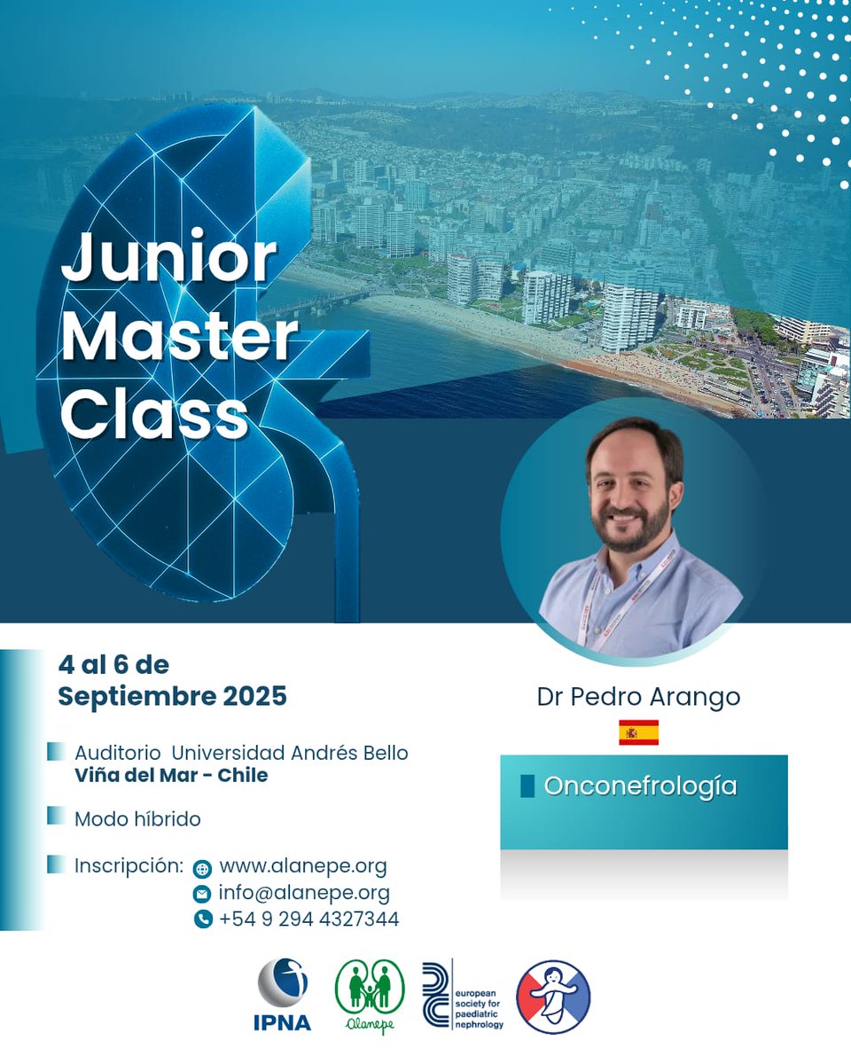 Alanepe1's tweet image. 📣 𝗝𝘂𝗻𝗶𝗼𝗿 𝗠𝗮𝘀𝘁𝗲𝗿 𝗖𝗹𝗮𝘀𝘀 – 𝗩𝗶ñ𝗮 𝗱𝗲𝗹 𝗠𝗮𝗿
📅 4 al 6 de septiembre de 2025
📍 Universidad Andrés Bello, Viña del Mar – Chile
💻 Modalidad híbrida
📝 Más info e inscripciones:
👉 alanepe.org/jmc-inicio/