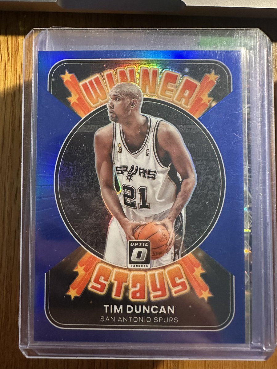 euphoriccards's tweet image. #euphoricstacksaleaugust
Tim Duncan /85
$6
See pinned tweet for rules and shipping
