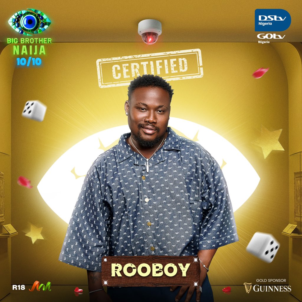 Rooboy has so much energy, he will brings fire 🔥 to the House. He also said he’s bringing wahala wahala and the Omo ita street vibe. 

finger crossed!!!!

#BBNaija #BBNaijaS10