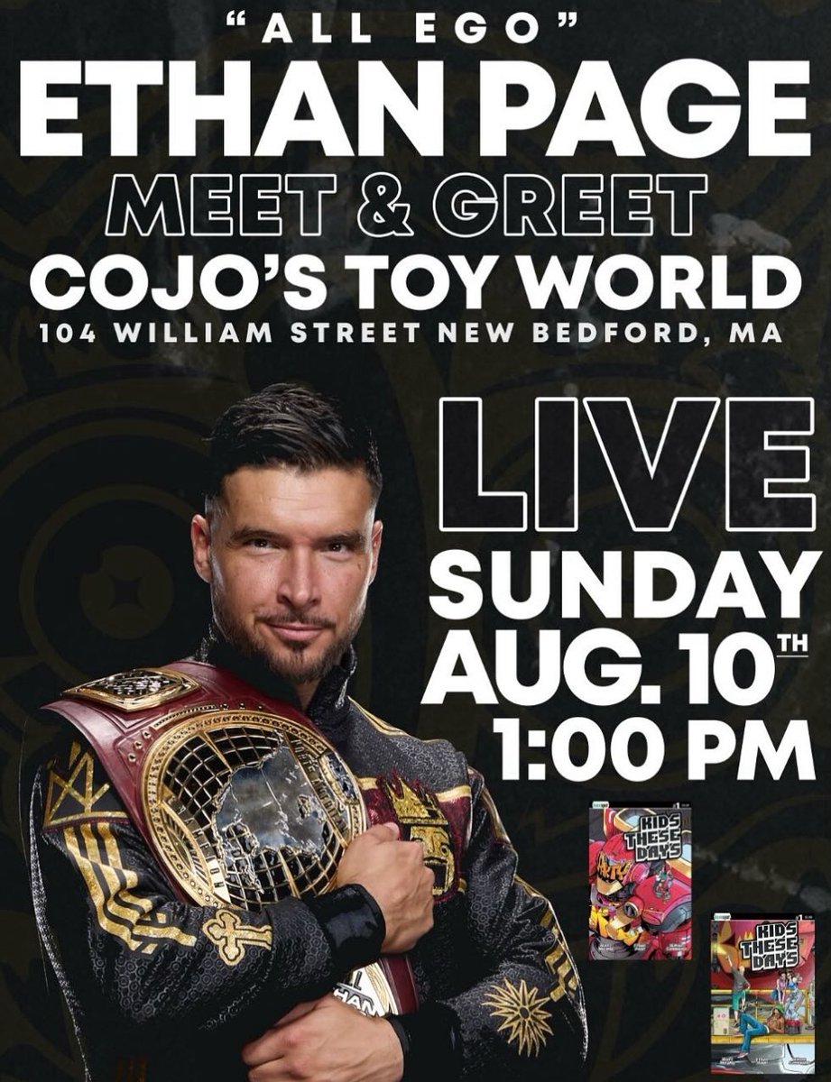 “All Ego” Ethan Page tweet media