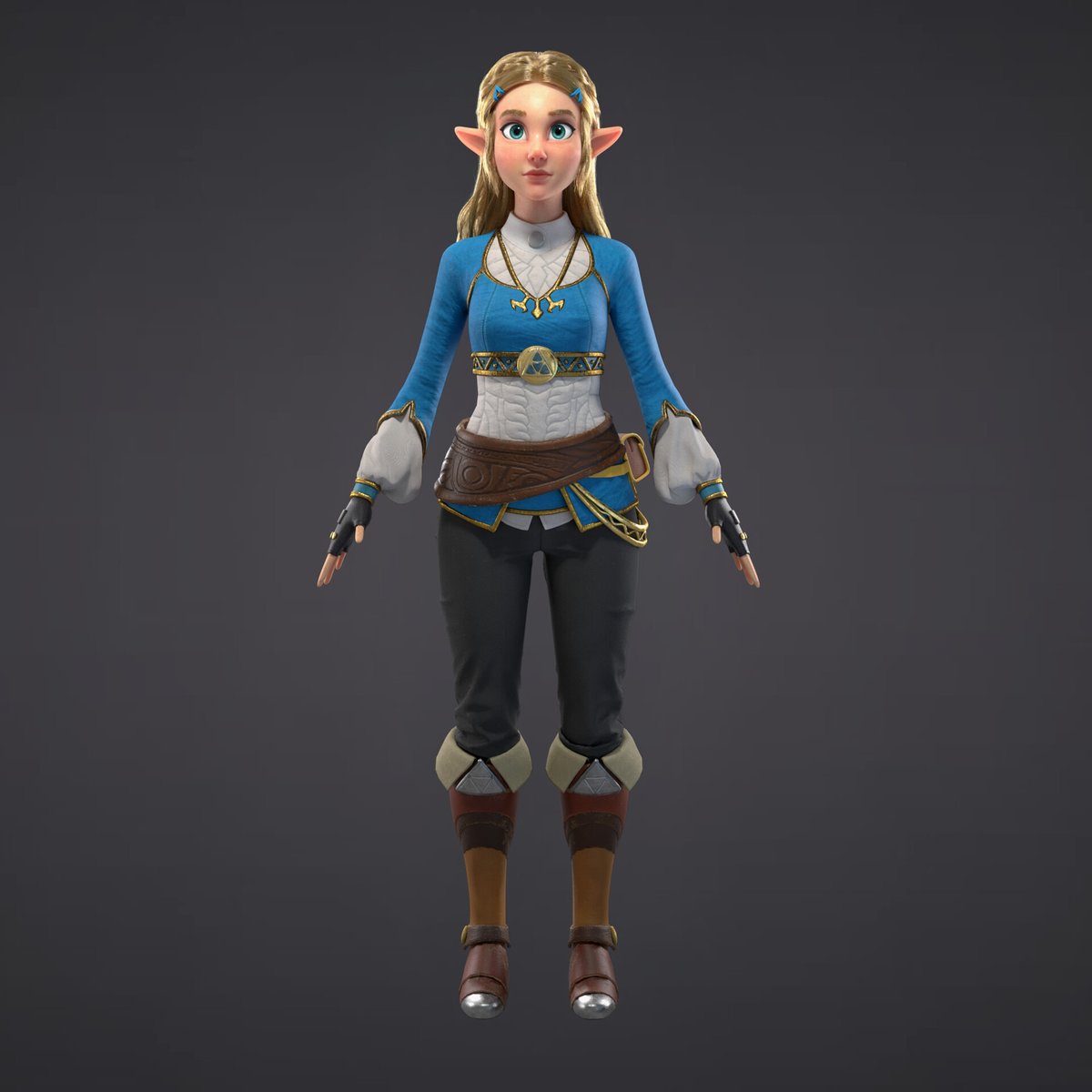 characterkraft's tweet photo. Hi, I’m Emmanuel Adeoluwa, a 3D modeler &amp; animator.
Just wrapped up this 3D character project
Sculpted, textured, rigged &amp; lit from scratch.
Stylized fantasy vibes + animation-ready.

#3DArt #Blender3D #IndieDev #Animation #CharacterDesign #StylizedArt #GameDev #UnrealEngine https://t.co/WCOTamX6J0