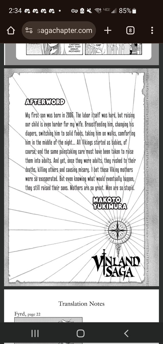 frotitis's tweet image. Re reading vinland saga