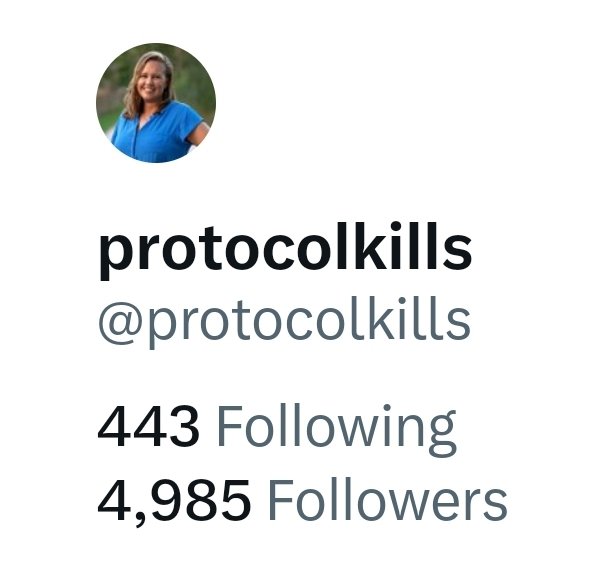 protocolkills's tweet image. Everyone needs to have goals. Help get to 5,000 followers today. ➡️❓Do you believe a paid blue check acct gets more reach? No one wants to pretent to be me🤣 I just want to get the truth out, as a person who's experienced the dangers of not knowing.
@MdBreathe @DiedSuddenly_…