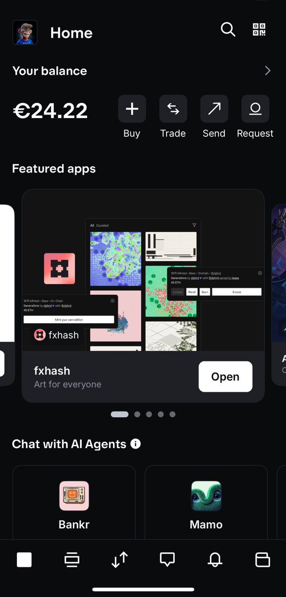 big7_onchain's tweet image. 8 hours on the @baseapp , already earning 😎

Base is really for everyone 💙

@jessepollak thanks for the welcome 🤗