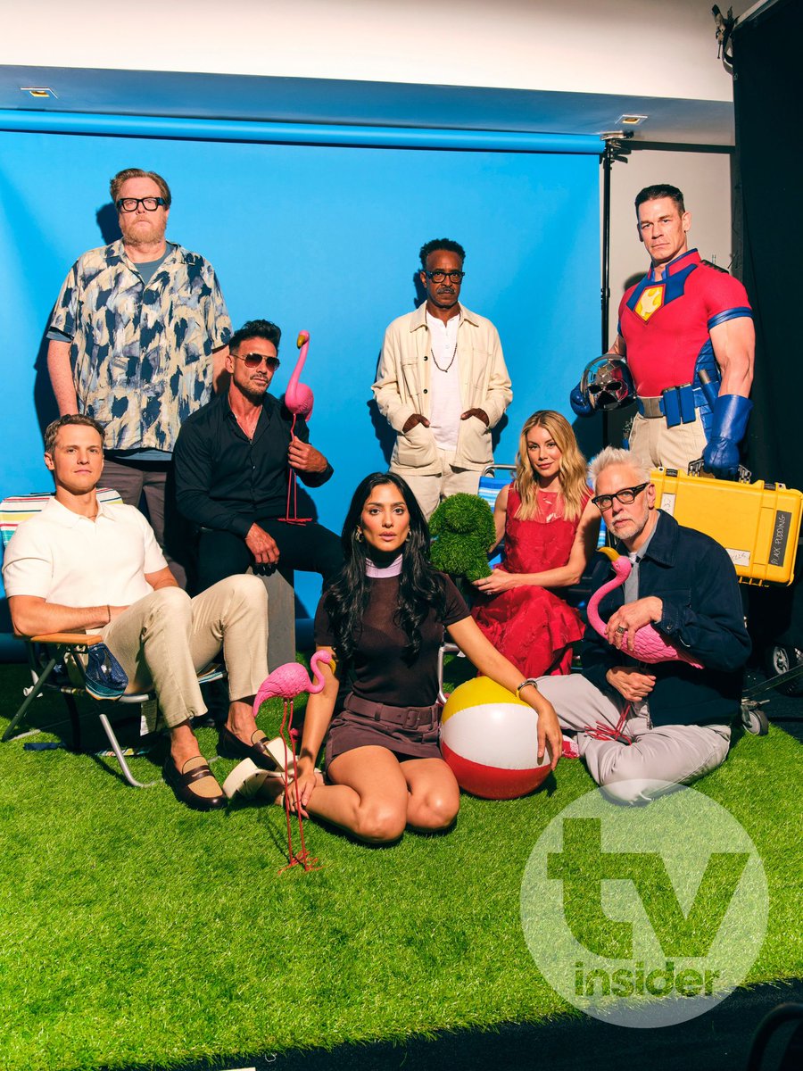 James Gunn (@jamesgunn) on Twitter photo I love my family. ❤️ #Peacemaker Season 2. August 21 on @HBOMax. August 22 on other platforms around the world.
Photo: Maarten de Boer / <a href="/TVInsider/">TV Insider</a> I love my family. ❤️ #Peacemaker Season 2. August 21 on @HBOMax. August 22 on other platforms around the world.
Photo: Maarten de Boer / <a href="/TVInsider/">TV Insider</a>