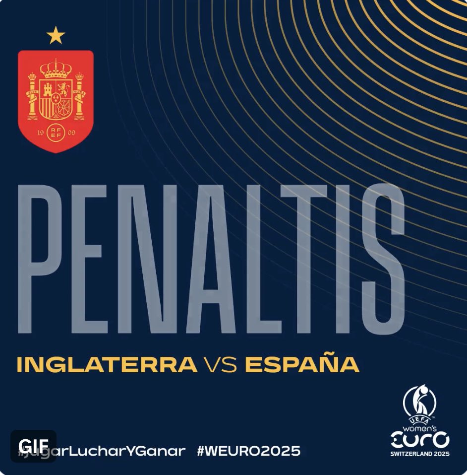 Pues nada… nos vamos a los penaltis… suerte para la <a href="/SEFutbolFem/">Selección Española Femenina de Fútbol</a>
