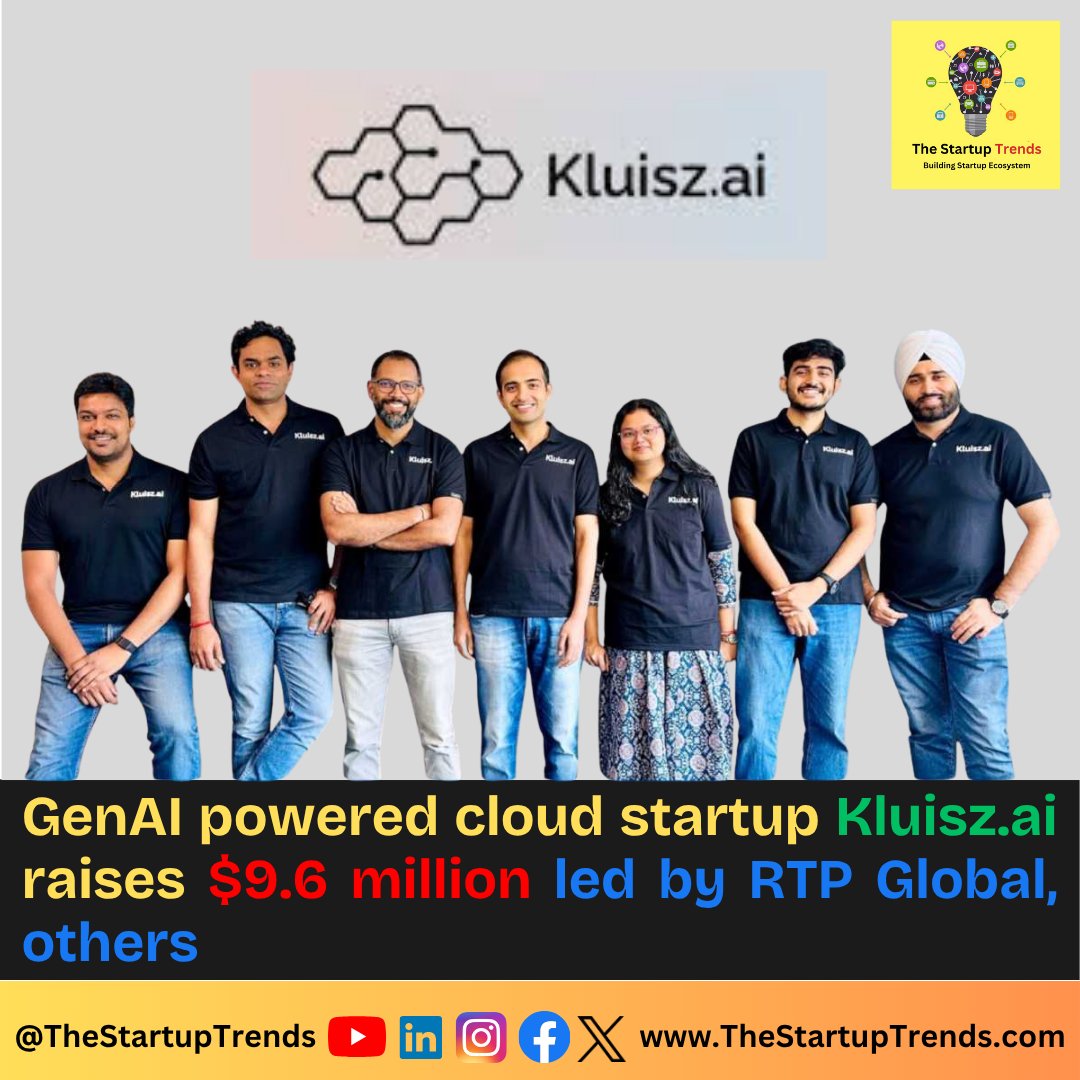 thestartuptrend's tweet image. Read full news: 👉 thestartuptrends.com/Blog/7289/GenA…

#funding #fundraising #fundingnews #businessnews #startups #Kluisz #fundingalert #startupindia #thestartuptrends