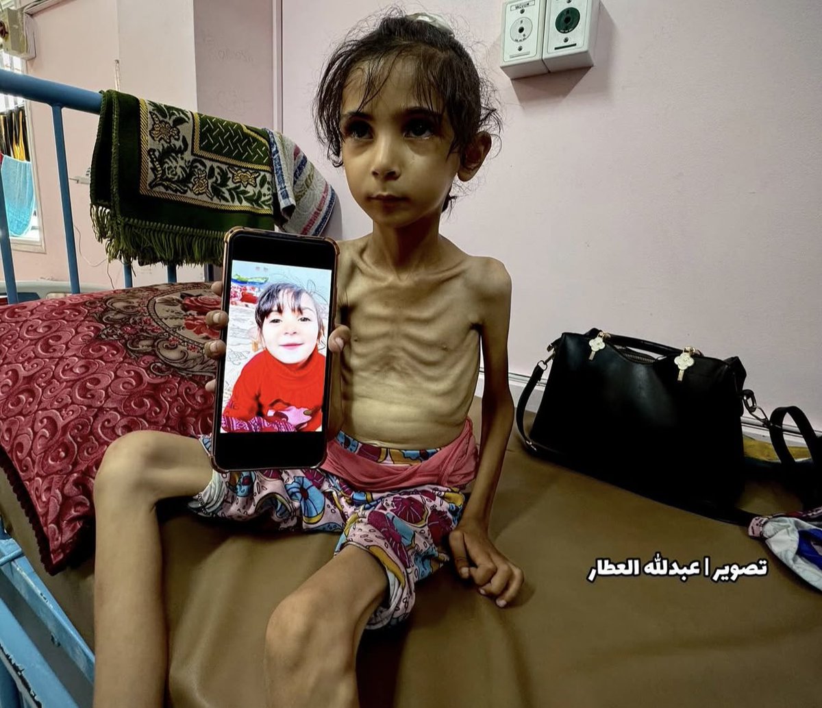 If you see this little angel, reply with 🇵🇸 pray for her 💔