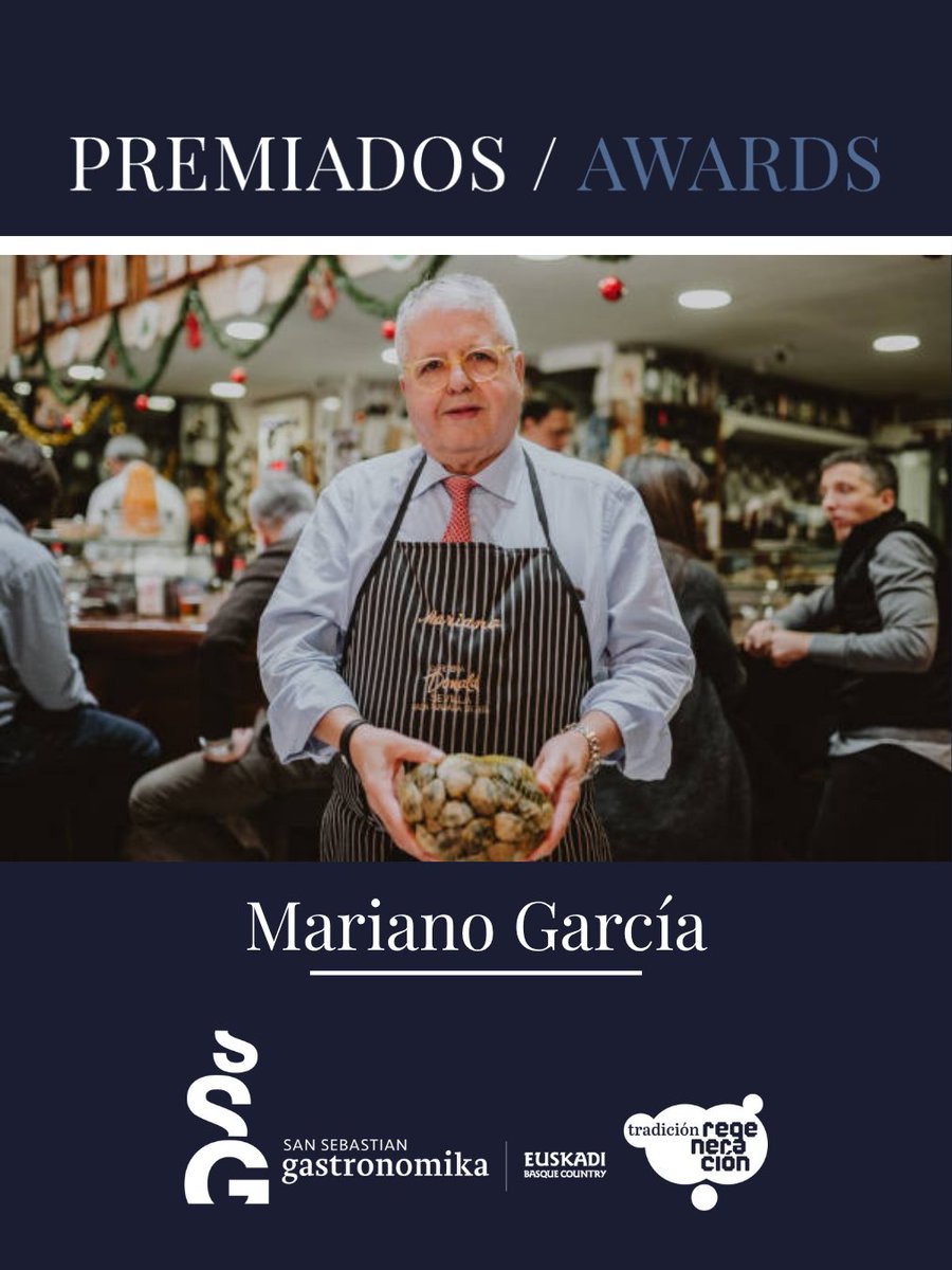 🍻 ᴍᴀʀɪᴀɴᴏ ɢᴀʀᴄɪ́ᴀ, del mítico Donald de Sevilla, es el ᴛᴀʙᴇʀɴᴇʀᴏ ᴅᴇʟ ᴀɴ̃ᴏ en San Sebastian Gastronomika - Euskadi Basque Country 2025.

48 años sirviendo tradición y autenticidad. ✨

Inscripciones en ✍️ sansebastiangastronomika.com/es/home/inscri…
#ssg25