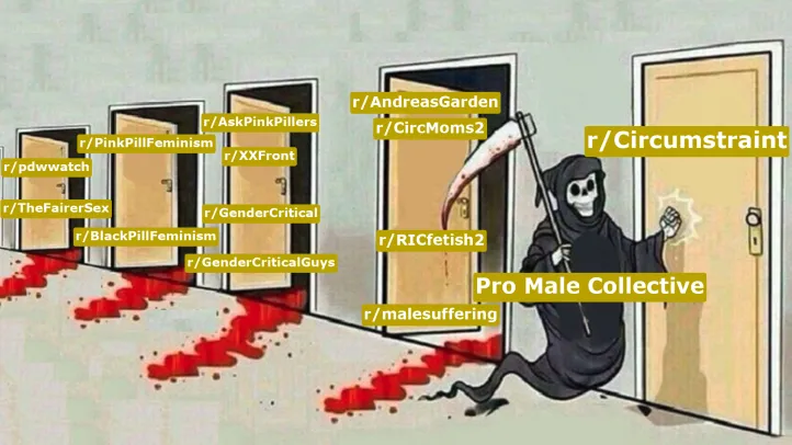 GreensonAlex's tweet image. We reported Male suffering off reddit, more feminist hate reddits to come.
#BanFeminismBeforeItBansYou