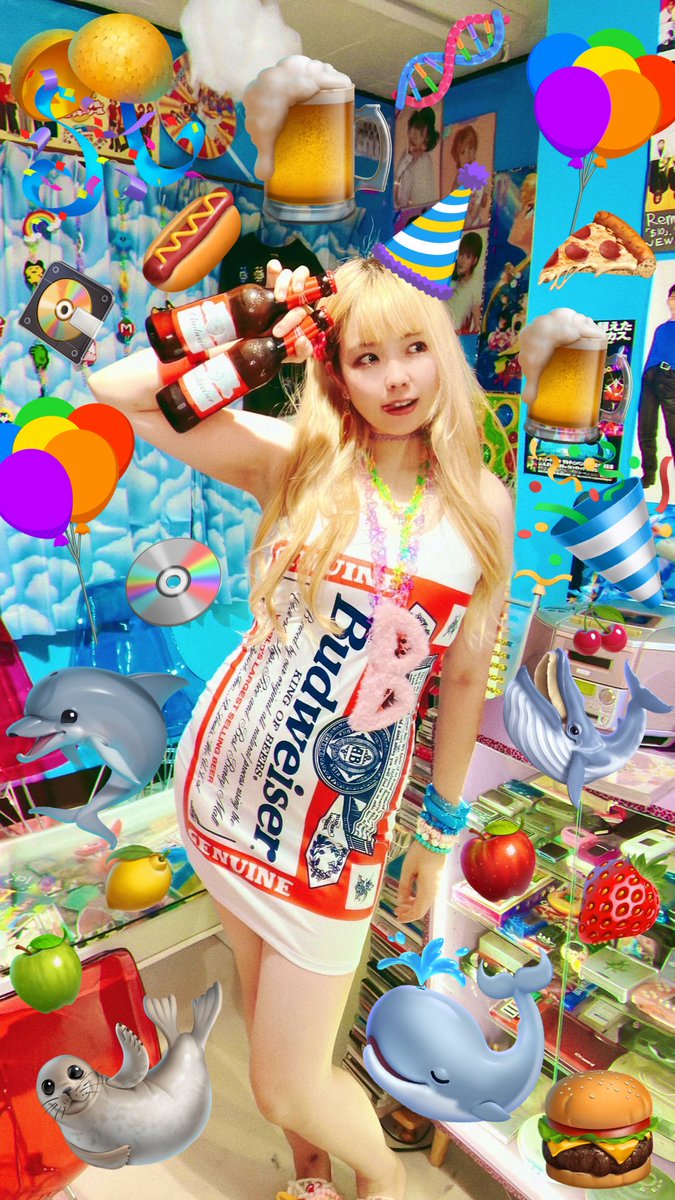 sksn's tweet image. 💝🍻今週はバドガール🍻💝