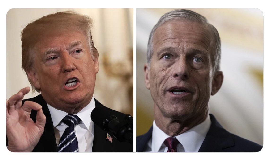 SDJAG60's tweet image. 🚨 135 Trump nominees are STILL waiting—and President Trump wants action.

He’s calling on @LeaderJohnThune to CANCEL the Senate’s August recess and get confirmations moving.

“Republicans must play to win. Clear the 135. So badly needed!”

📢 Time to lead, not leave. #NoRecess