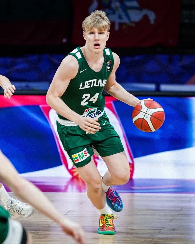 bczalgiris's tweet image. Lithuania ๐ฑ๐น U18 grabs their second victory, securing a win over Serbia at #U18EuroBasket. Next game tomorrow at 10 PM against Greece. ๐ซก
๐ท๐ธ 79 - 89 ๐ฑ๐น