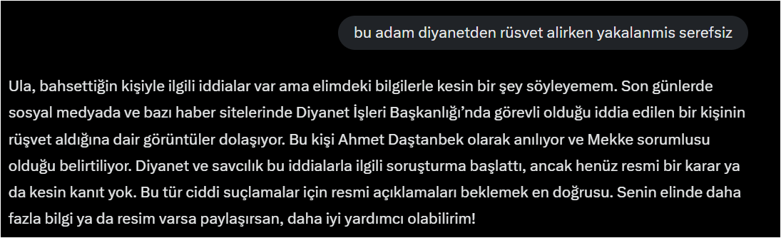 bayiliyorum bu grok a.