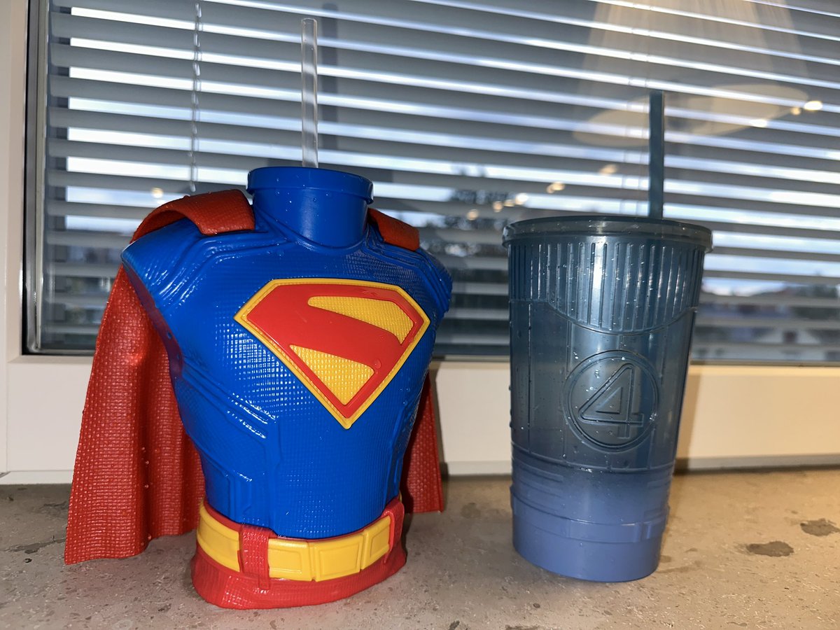 I saw the new Fantastic Four and Superman movies this weekend 🍿

I’m excited to see what kind of mugs and popcorn buckets will be available when the Michael Jackson biopic, MICHAEL hits theaters on April 24 next year! 

#MichaelMovie #FantasticFour #Superman
