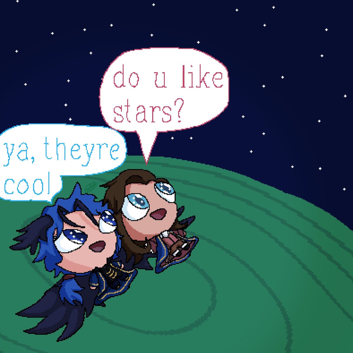 blueyumeshift's tweet image. NestNotes star gazing hehe 

🌠

i started this back in april and then forgot about it till yesterday 💀