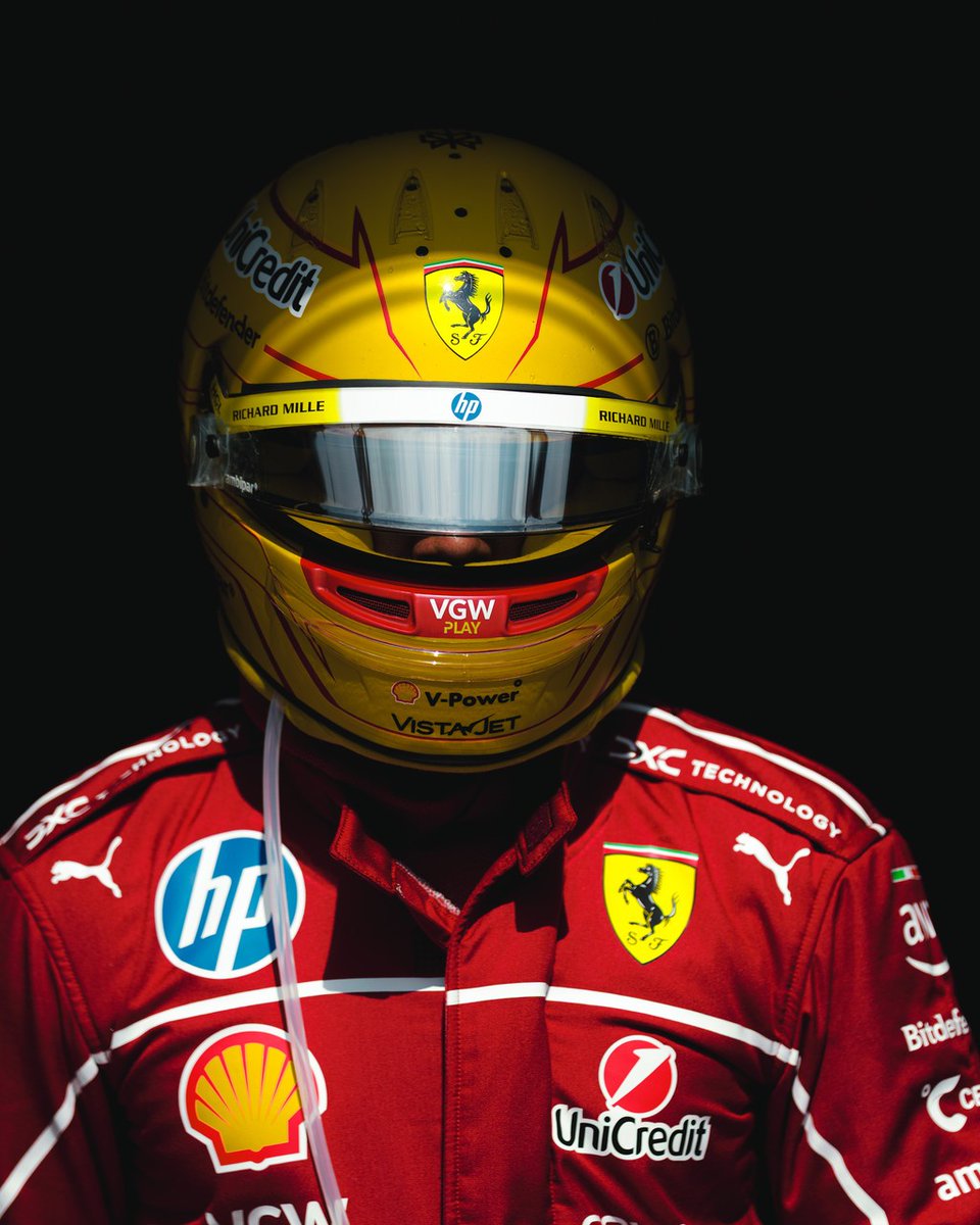 ScuderiaFerrari's tweet image. What a charge through the field 😤🔥