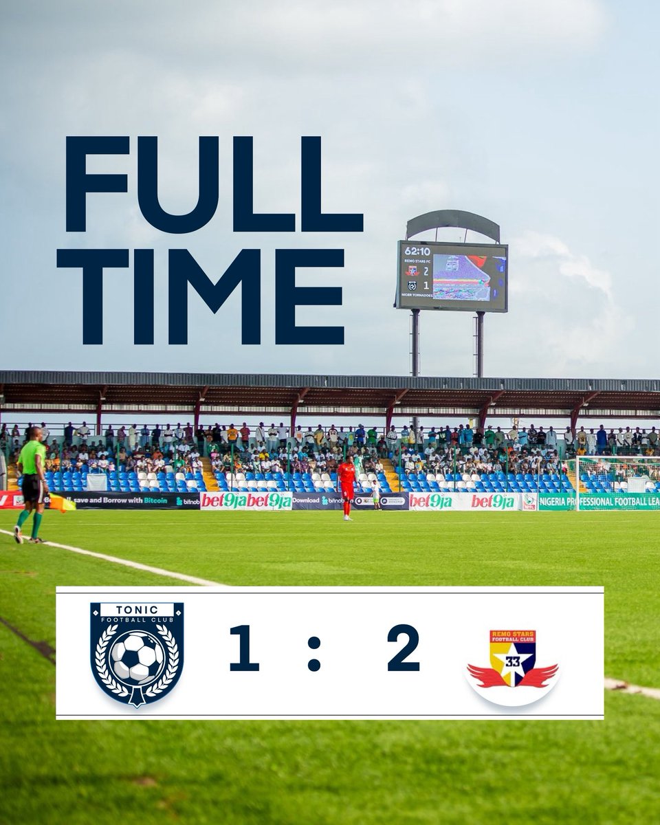 Not the outcome we aimed for, but an honor to go head-to-head with the NPFL champions.