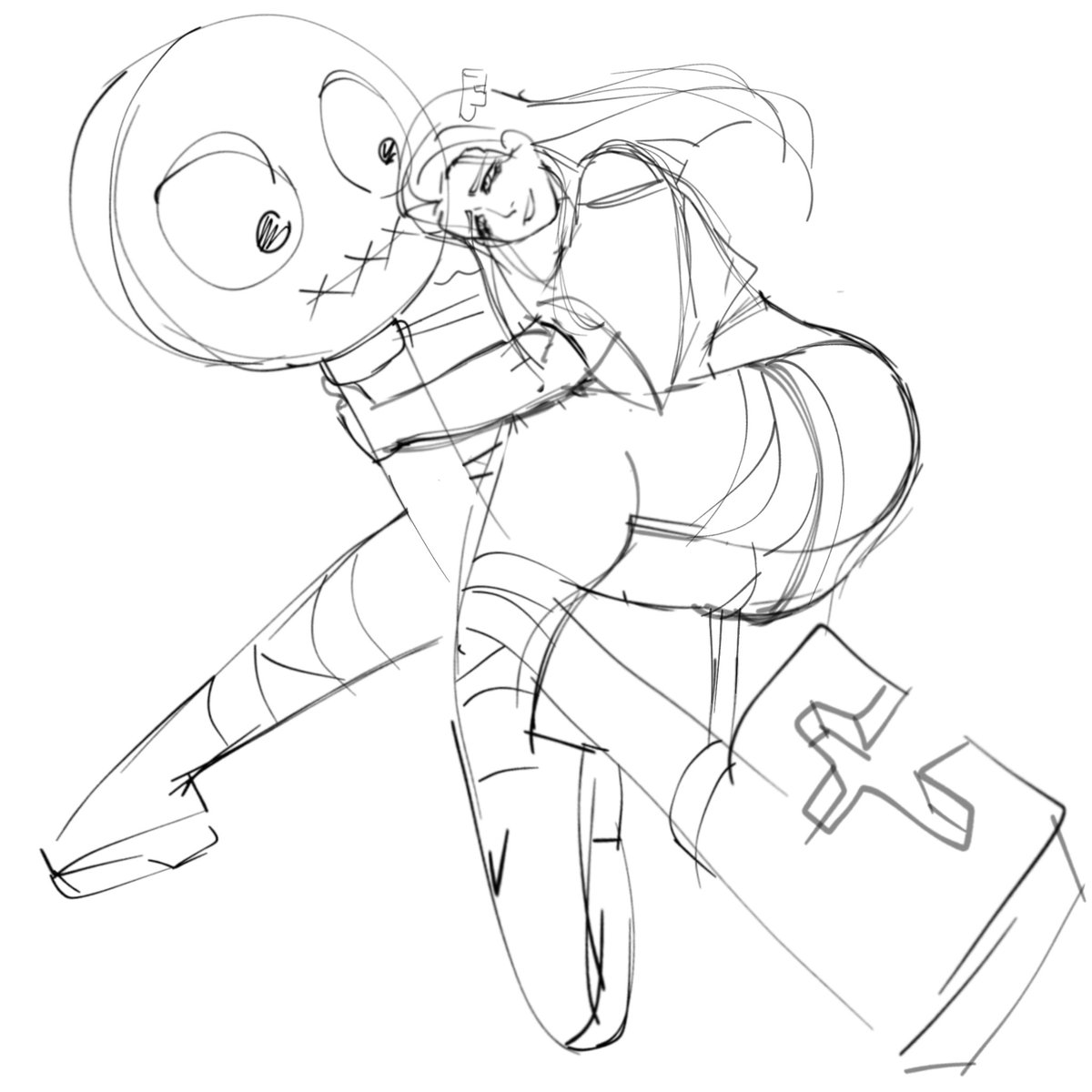 YukiroSketches's tweet image. Aba sketch i probably won&apos;t work on any further