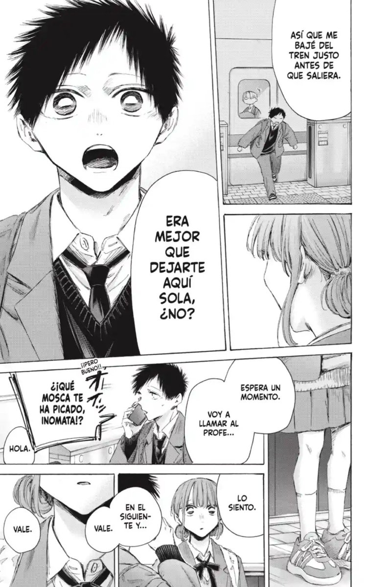 ItsRealKronnos's tweet image. El título de este capítulo es justamente lo que yo le pregunto a Kouji Miura: ¿Que estás haciendo?
¿Qué pasa con Hina? Parece que avanza, pero luego nos sale con esto... ¿Cuándo va a aclarar sus sentimientos? 😤
#BlueBox | #AoNoHako | #アニハコ