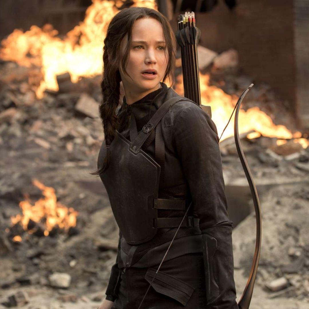 blondchameleon's tweet image. In my mind Suzanne Collins wrote about three mockingjays. One who flew away, one who was caged and then Katniss Everdeen