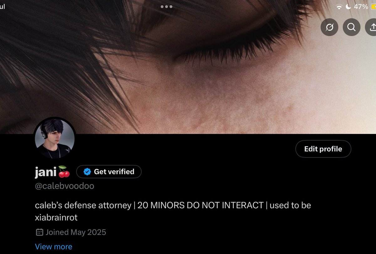calebvoodoo's tweet image. new header who else wants to brush caleb’s eyelashes they’re gorgeous