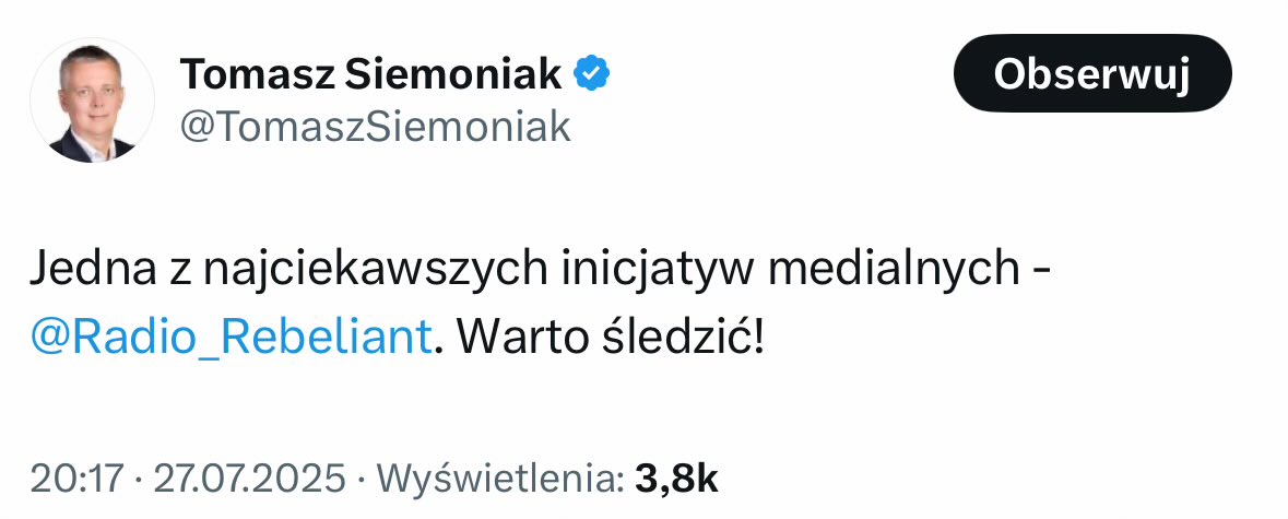d_liskowicz's tweet image. Jakbyście się zastanawiali czym jest radio rebeliant no to poniżej odpowiedź 😃
Tuba propagandowa kało 😆