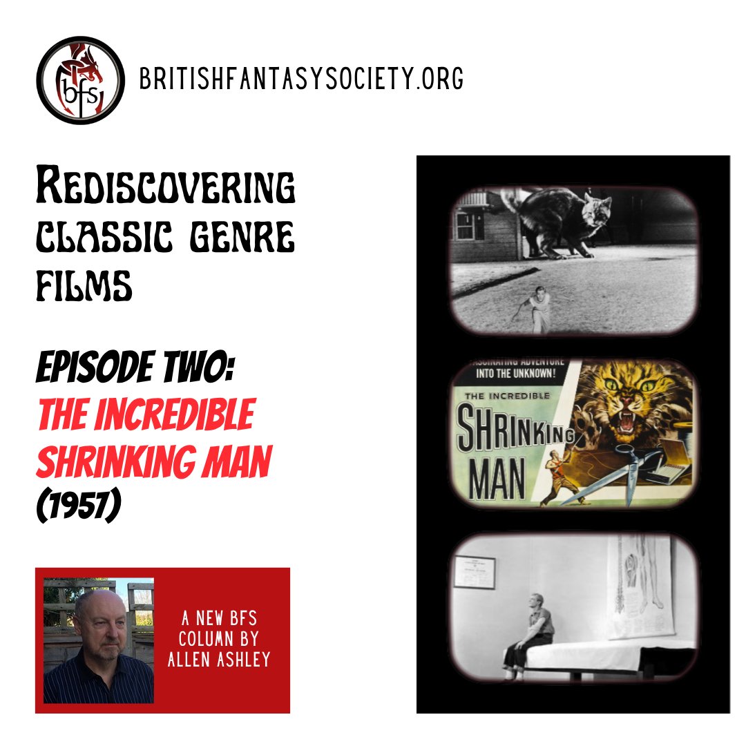 BritFantasySoc's tweet image. Allen Ashley is training his eye on classic genre films, looking at not just the film but the context in which they were released. For the latest instalment in his new blog series, he's seeking The Incredible Shrinking Man.
britishfantasysociety.org/classic-genre-…