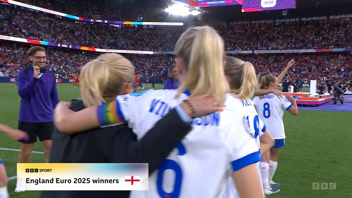 TheiKevin's tweet image. England Euro 2025 winners.

#WEURO2025