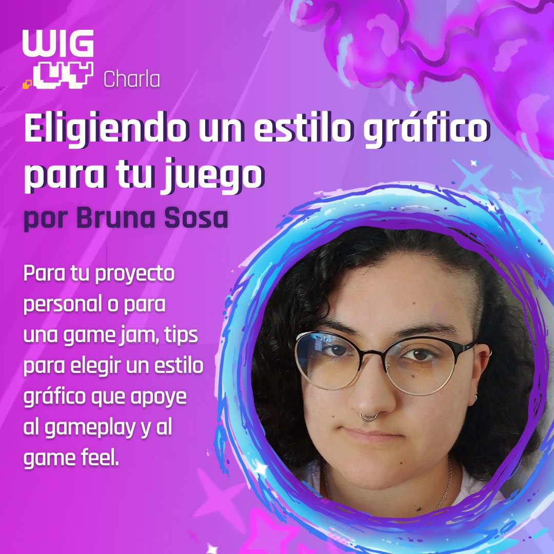 🕹️ Este jueves 31/7 a las 18:30 hs — en Sarandí 690 (Rootstrap)
Charlamos con ✨Bruna Sosa✨ sobre cómo elegir el estilo gráfico de tu juego.
¡No te la pierdas!

⚠️Inscribite acá: lu.ma/wwkd367b?fbcli…