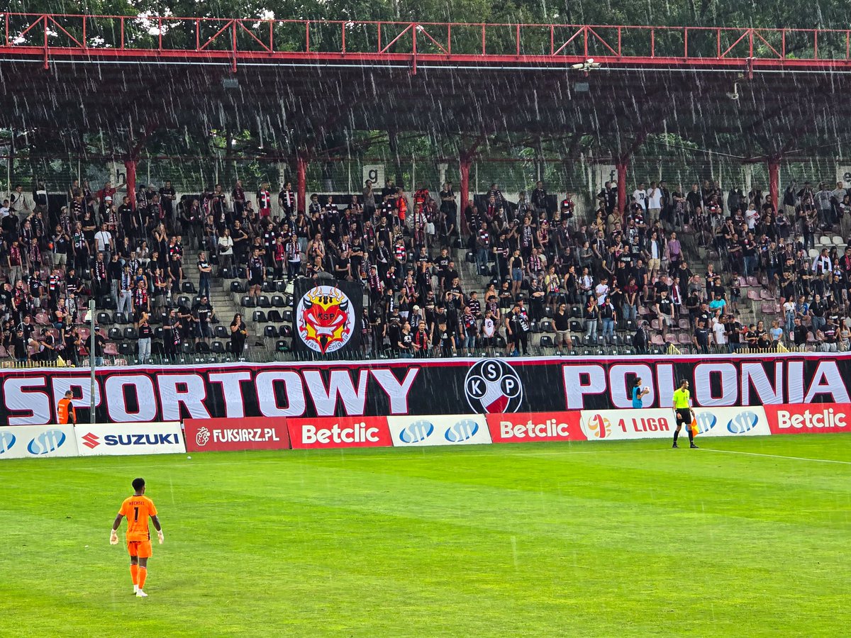 27.7.2025
Polonia Warszawa 1-2 GKS Tychy
1.liga🇵🇱⚽️ #POLTYC

Last season great times are still in close memory for Polonia supporters even new campaign start has not been good as expected. Polonia scored opening and hit woodwork but in reality Tychy was better side today.