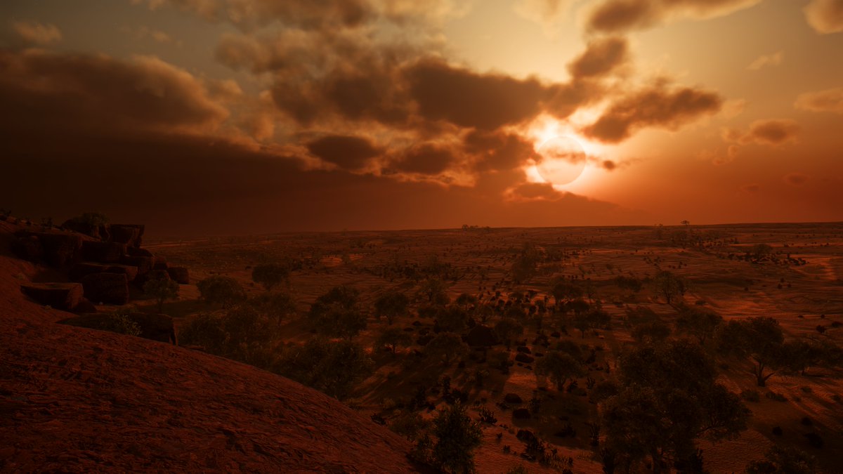 DrunkInOrbit42's tweet image. A little morning run on Hurston. #StarCitizen
