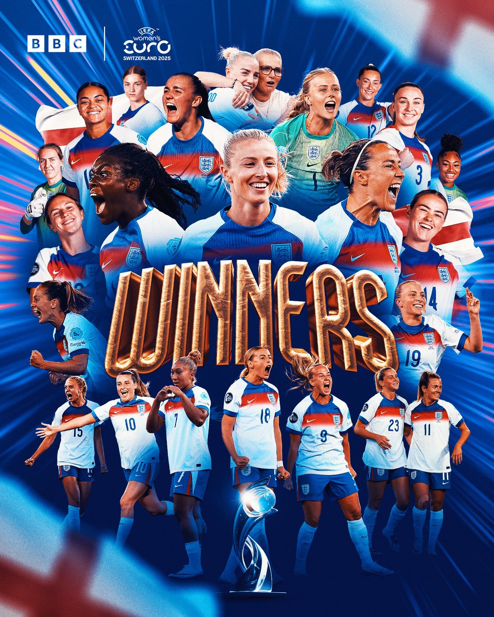 parksteelsfc's tweet image. YESSSS!
Congratulations to England on winning Euro 2025!
Stocksbridge celebrates with the rest of the country tonight!