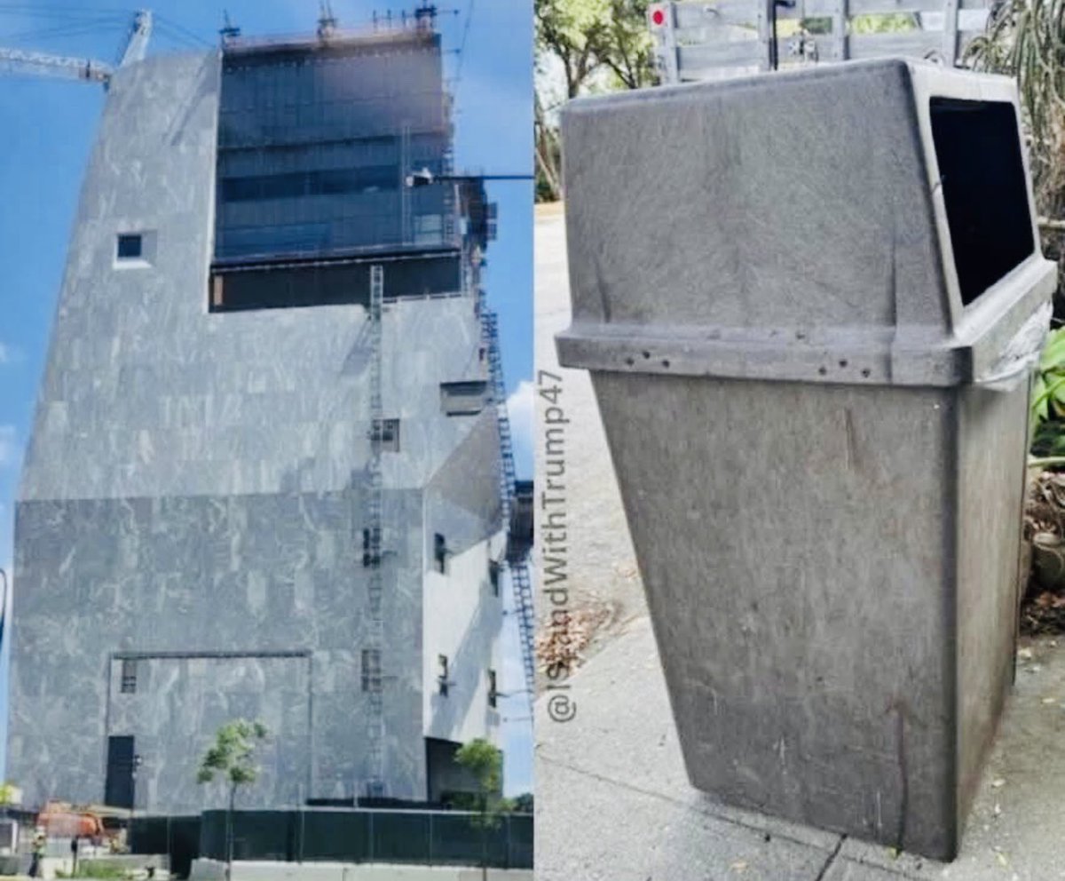 The closest resemblance so far.  

The Obama trash can.
