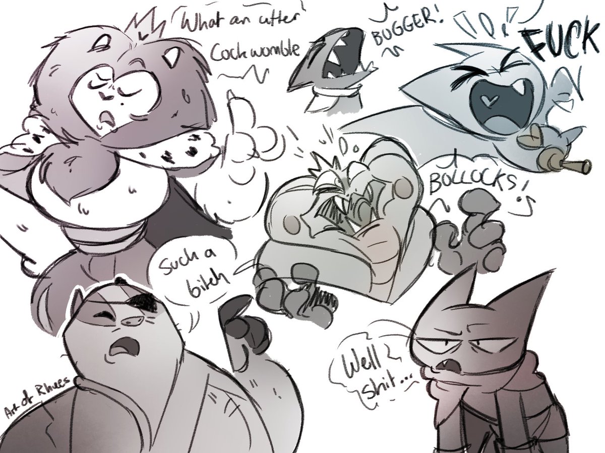 ArtofRhues's tweet image. I love Mao Mao, but Adorabat should have gotten to say at least one swear...

As a treat...
#maomaoheroesofpureheart #maomaoadorabat #maomaobadgerclops #maomaoorangusnake #maomaokingsnugglemagne #artofrhues