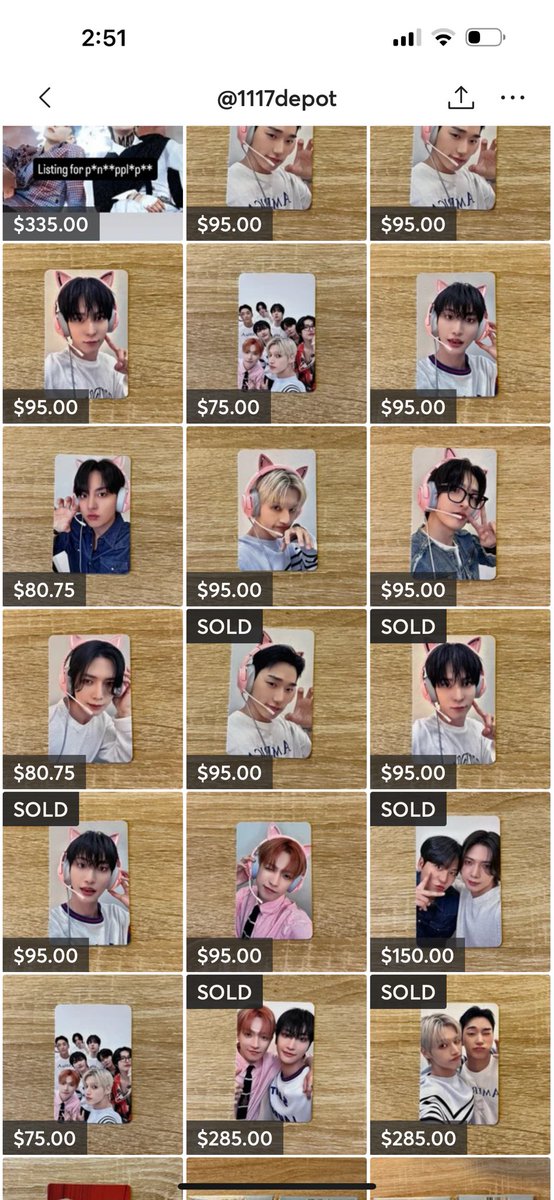michinformatz's tweet image. this is the seller selling the new pcs for an excessive amount my gawd theyโre going to hell cause this is literal greed beware you guys