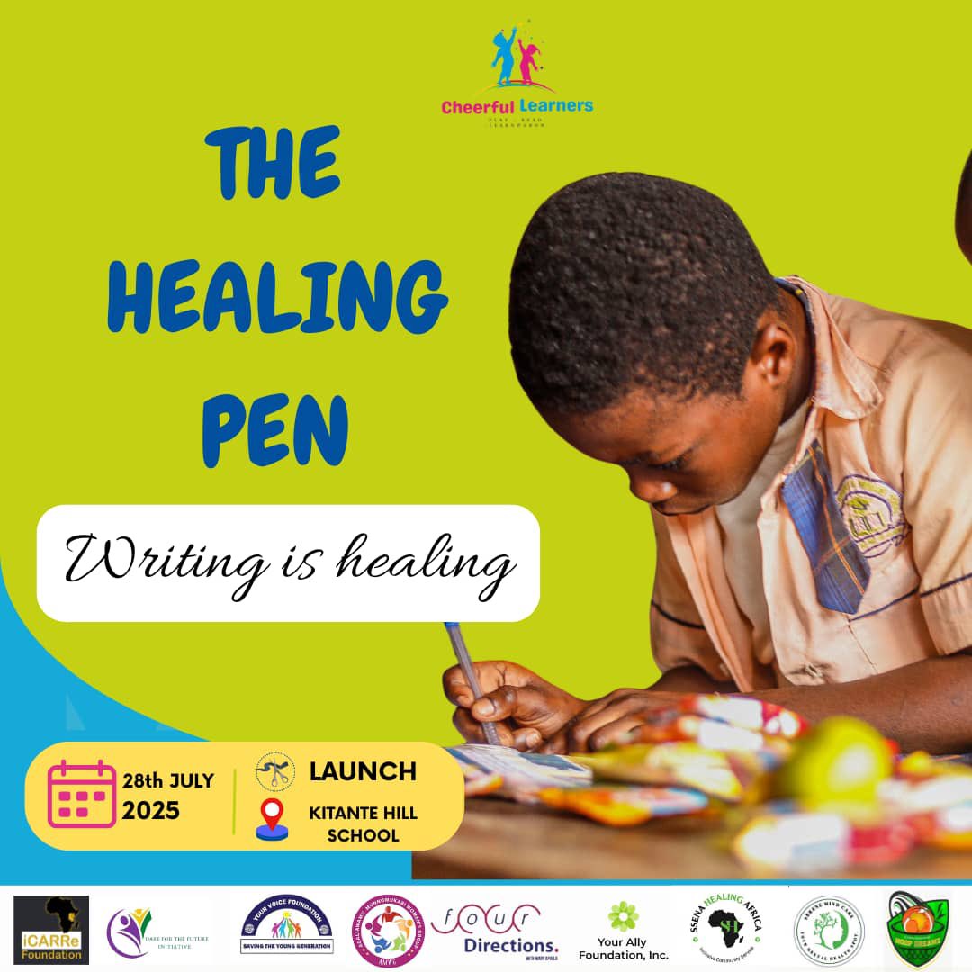 NamataLyton's tweet image. Tomorrow, we launch The Healing Pen.
My heart is full of joy and gratitude. Thank you to all the partners making this vision a reality.
Let’s meet at Kitante Hill School, 6:30 a.m. sharp — to begin a healing movement.