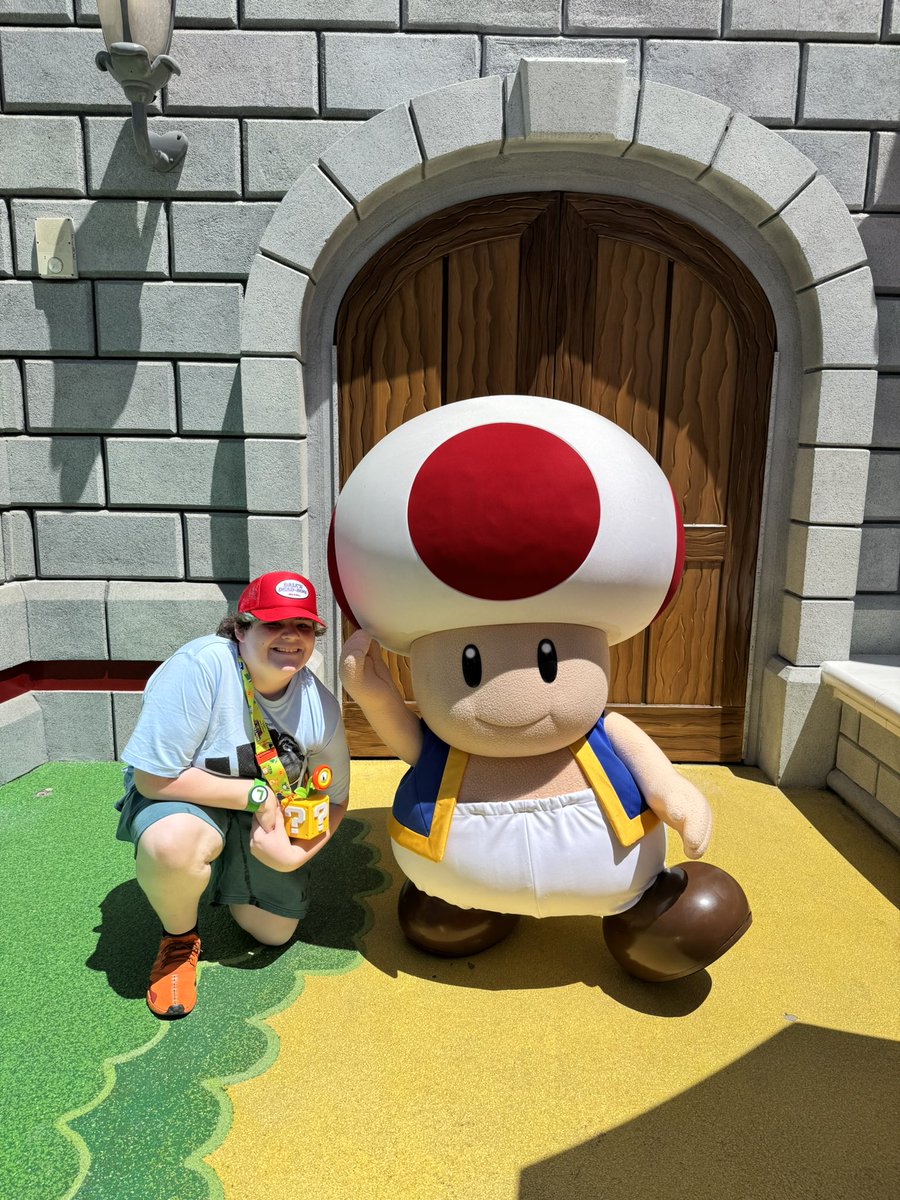 ITSFUN2STEAL's tweet image. I MET TOAD‼️‼️‼️‼️