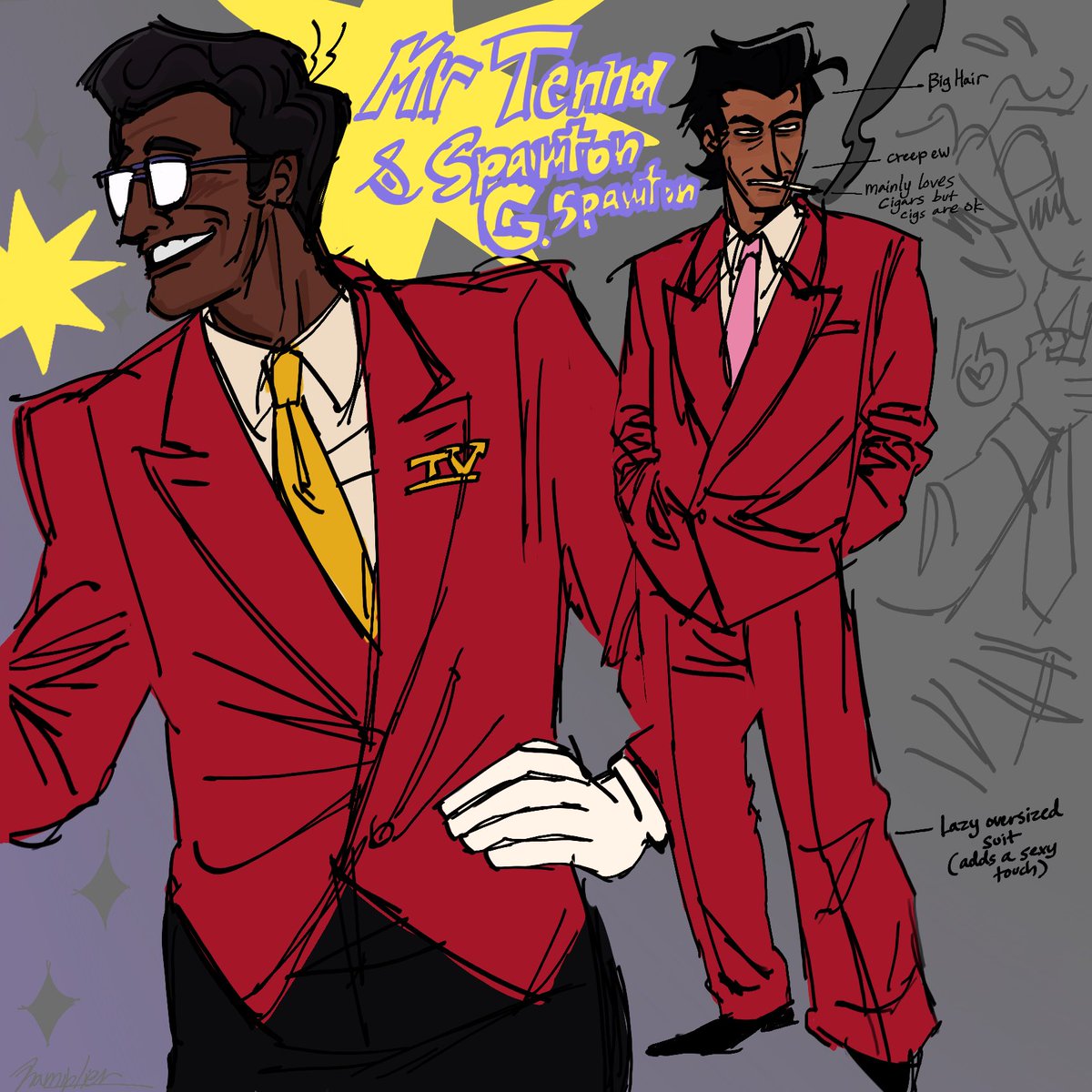 Hamiplier__'s tweet image. humans…heavy inspo from @_officialspec !! #spamtenna