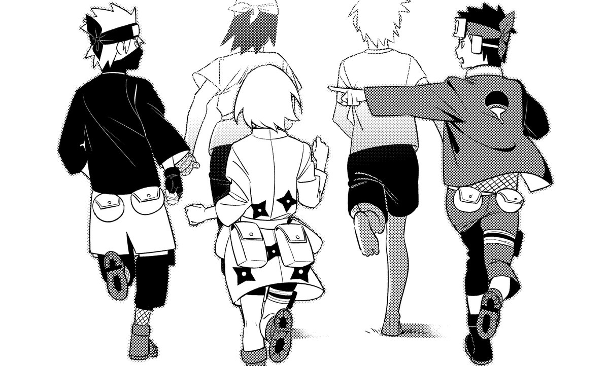 Scp85853's tweet image. 進捗です。子供の後ろ姿に自分の過去を見てるobtさんがいたりします。