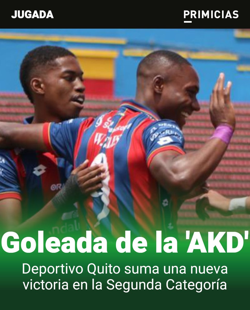 Deportivo Quito se paseó en el estadio Olímpico Atahualpa y goleó 2-7 a Da Encarnacao, el domingo 27 de julio de 2025.😱👇🏼

▶️ primicias.ec/deportes/futbo…