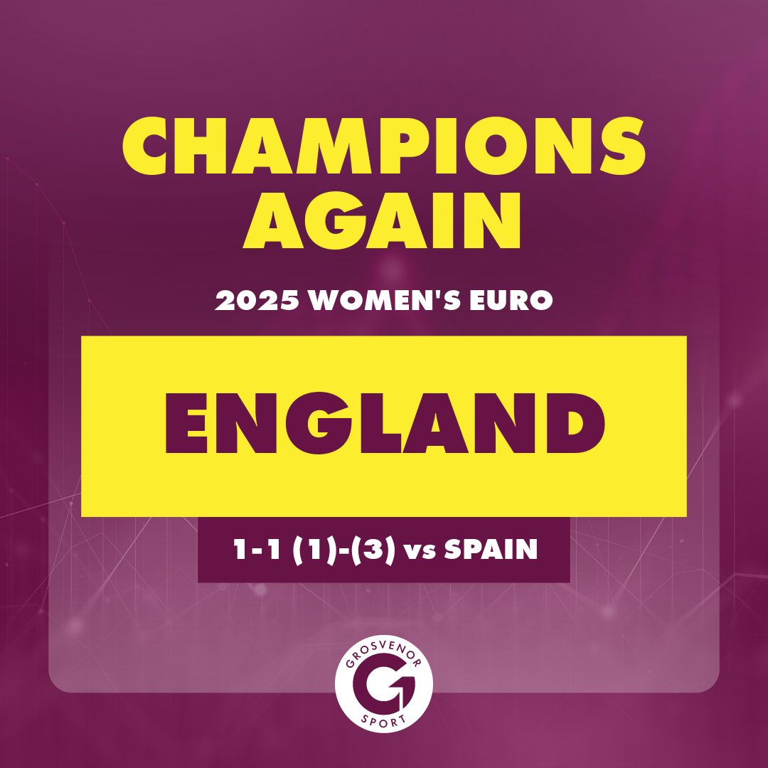 The Lionesses are back-to-back European Champions. 🏆