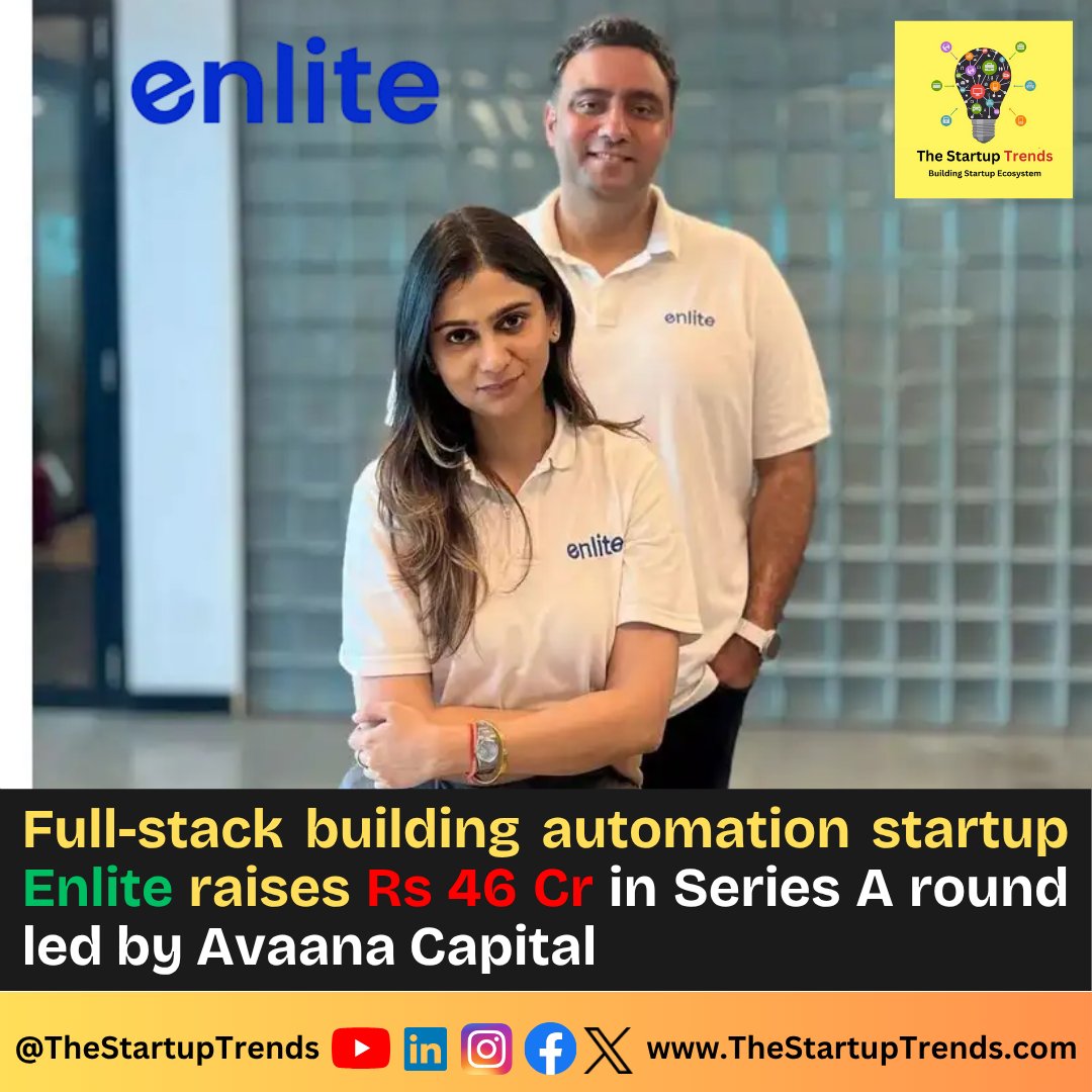 thestartuptrend's tweet image. Read full news: 👉 thestartuptrends.com/Blog/7298/Enli…

#funding #fundraising #fundingnews #businessnews #startups #Enlite #fundingalert #startupindia #thestartuptrends #startupnews #startupnewsindia