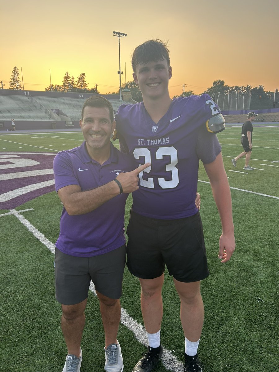 Andrew Tharaldson (@atharaldson_) on Twitter photo After a great camp, Iβm excited and blessed to share that I have received my first D1 offer from St. Thomas! Roll Toms!! <a href="/Coach_Caruso/">Coach Glenn Caruso</a> <a href="/AaronHaigler/">Coach Aaron Haigler</a> <a href="/lukeebbesmeyer/">Luke Ebbesmeyer</a> <a href="/UST_Football/">St. Thomas Football</a> After a great camp, Iβm excited and blessed to share that I have received my first D1 offer from St. Thomas! Roll Toms!! <a href="/Coach_Caruso/">Coach Glenn Caruso</a> <a href="/AaronHaigler/">Coach Aaron Haigler</a> <a href="/lukeebbesmeyer/">Luke Ebbesmeyer</a> <a href="/UST_Football/">St. Thomas Football</a>