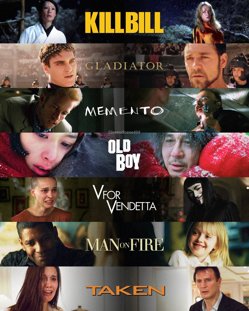 You can only pick 3 films.
Which 3 are you picking?