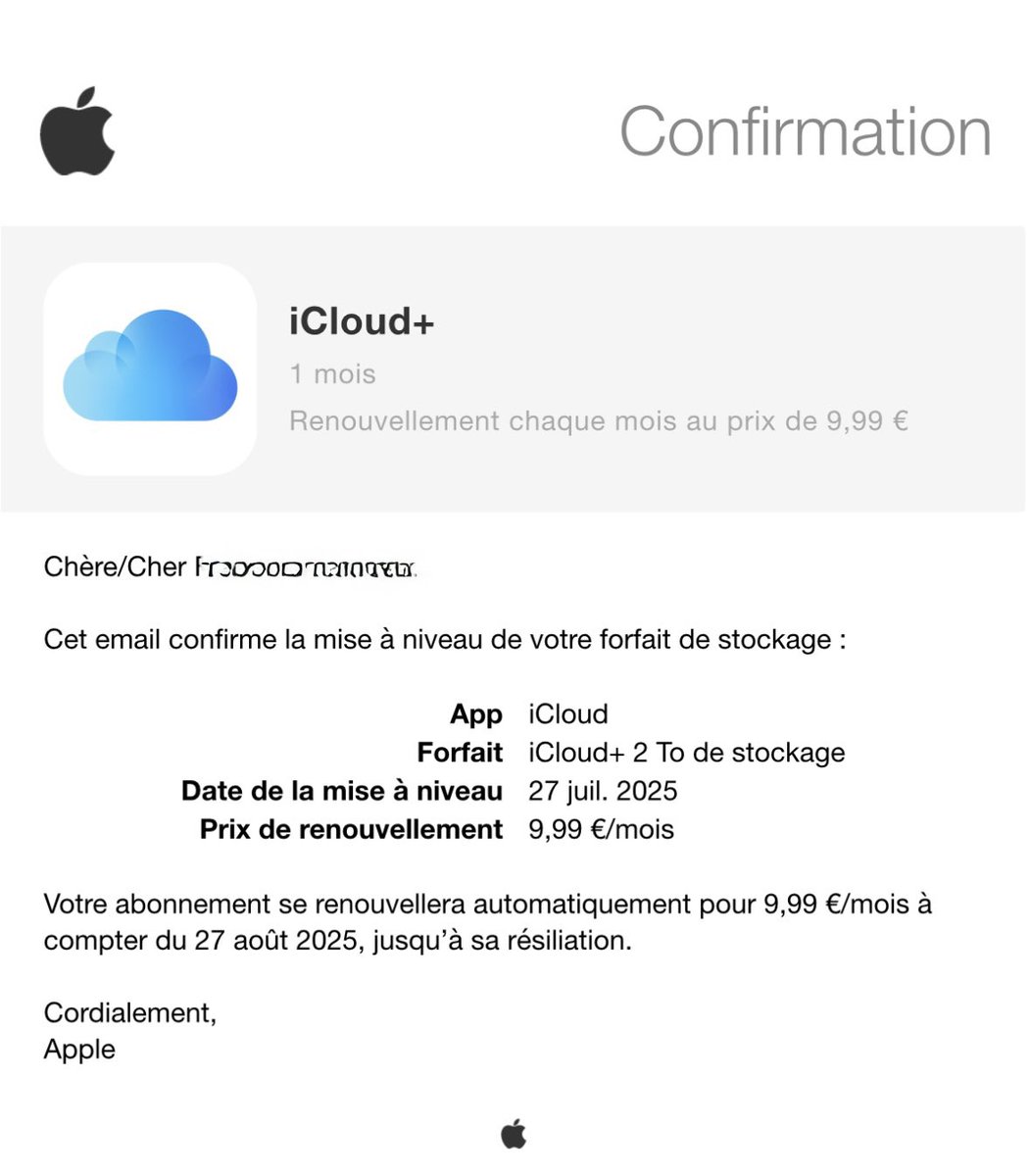 Apple_Geek_Actu's tweet image. ✨☁️Ça y est, les 200 Go iCloud ne sont plus suffisants. On passe à 2 To ! 

Et vous, c’est quoi votre forfait ?