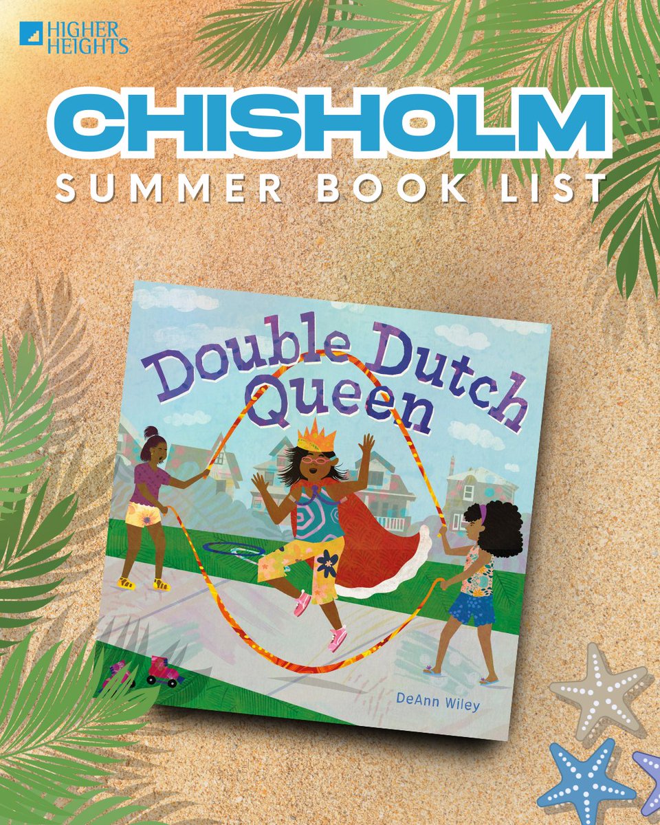 HigherHeights's tweet image. Ignite young minds this summer with these picks from the 2025 #ChisholmSummerBookList! Books that build confidence, spark imagination, and plant seeds of power. 🔗 hhfa.us/booklist2025
#BlackWomenLead