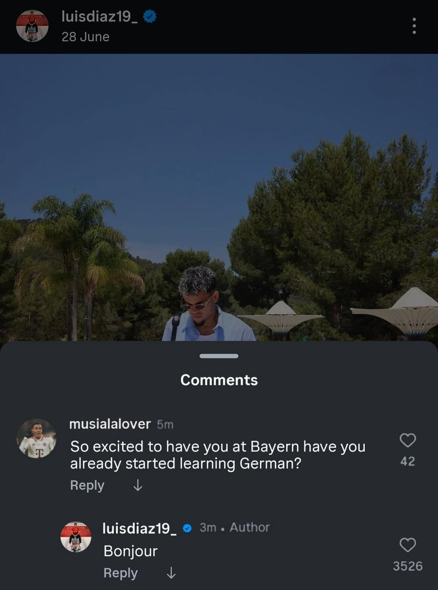 FootballFactly's tweet image. Luis Diaz will definitely need German lessons. 😅